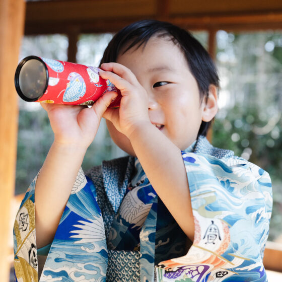 写楽 男の子アンティーク着物レンタル